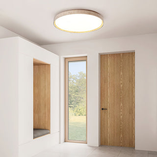 Symiror Lampe de Plafond Ronde Travertin Minimaliste Moderne-Luire