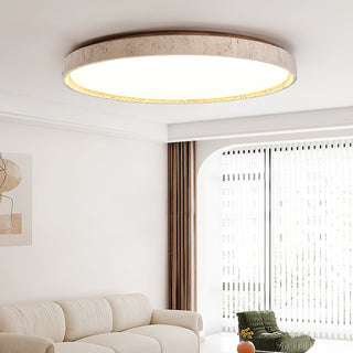 Symiror Lampe de Plafond Ronde Travertin Minimaliste Moderne-Luire
