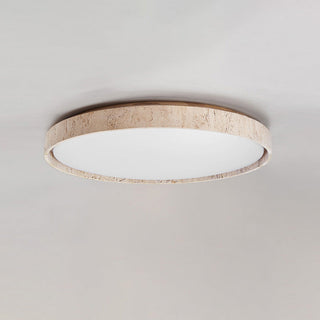 Symiror Lampe de Plafond Ronde Travertin Minimaliste Moderne-Luire