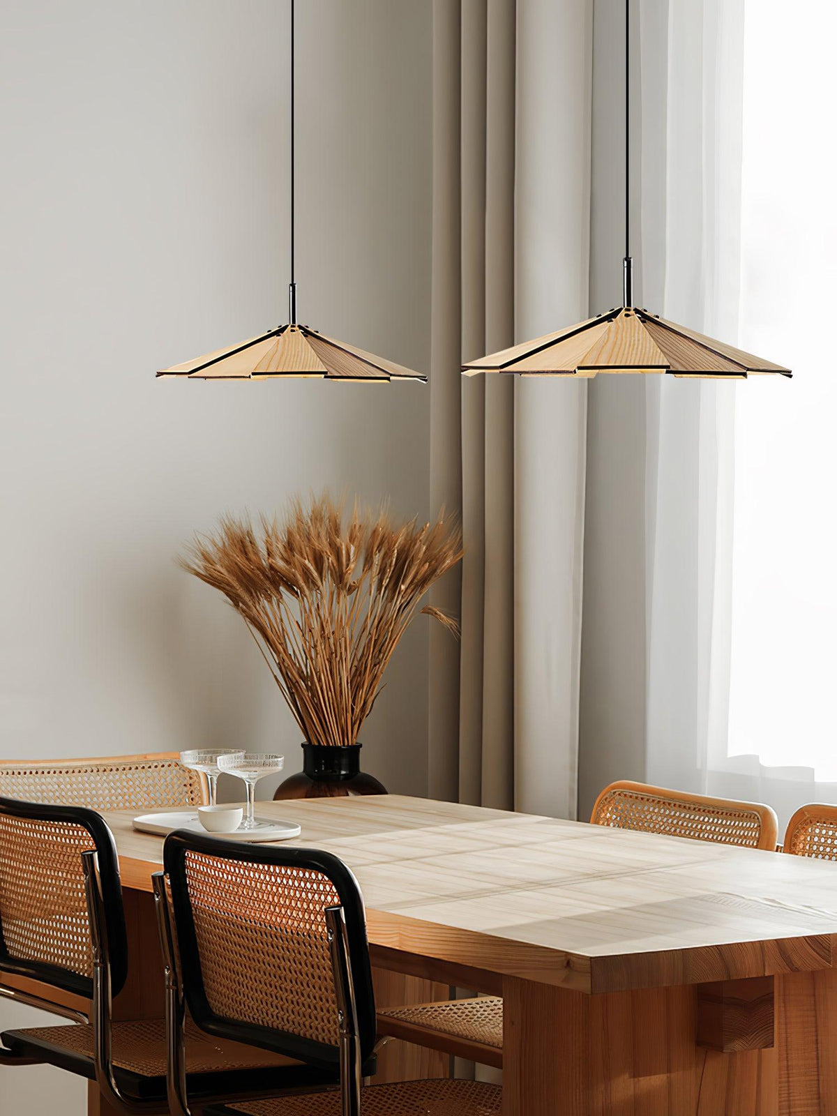 Woodura Suspension Parapluie en Bois