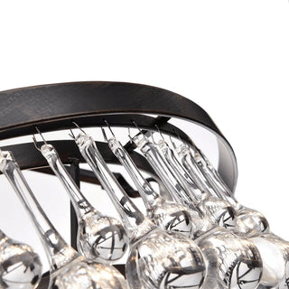 Avelis Postmodern Luxury Unique Tiered Crystal Lustre