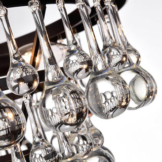 Avelis Postmodern Luxury Unique Tiered Crystal Lustre