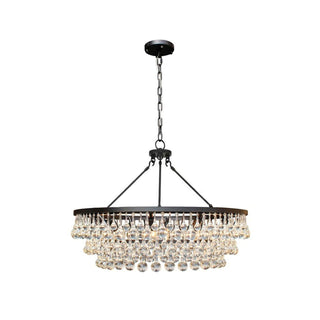 Avelis Postmodern Luxury Unique Tiered Crystal Lustre