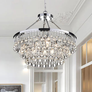 Avelis Postmodern Luxury Unique Tiered Crystal Lustre