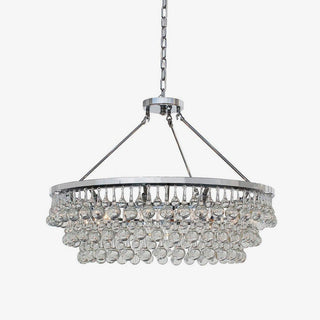 Avelis Postmodern Luxury Unique Tiered Crystal Lustre