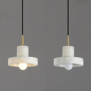 Cavelen Suspension Laiton Albâtre Minimaliste Moderne