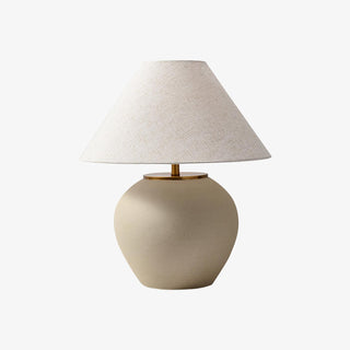 Etalis Ceramic Table Lamp-Neutral Decor