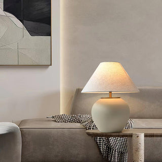 Etalis Ceramic Table Lamp-Neutral Decor