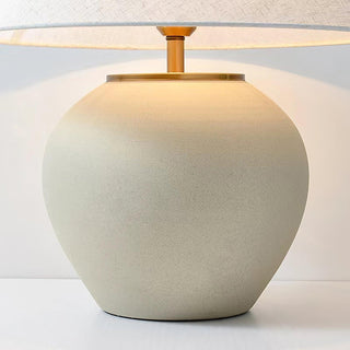 Etalis Ceramic Table Lamp-Neutral Decor