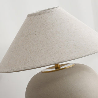 Etalis Ceramic Table Lamp-Neutral Decor