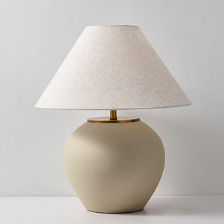 Etalis Ceramic Table Lamp-Neutral Decor