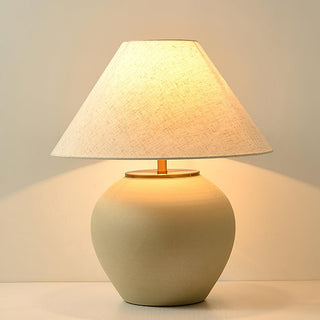 Etalis Ceramic Table Lamp-Neutral Decor