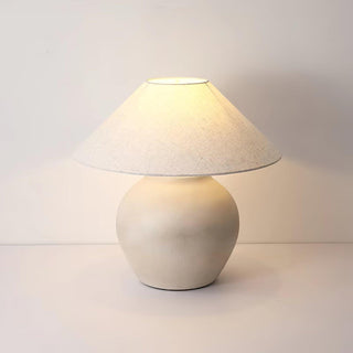 Etalis Ceramic Table Lamp-Neutral Decor