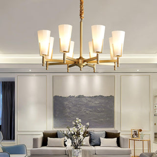 Gleam Lustre en Laiton de Luxe