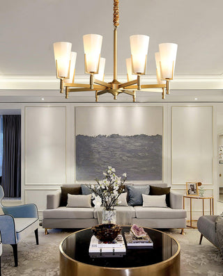 Gleam Lustre en Laiton de Luxe