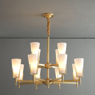 Gleam Lustre en Laiton de Luxe