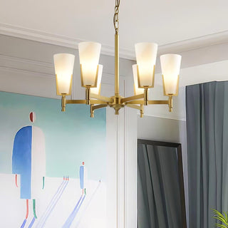 Gleam Lustre en Laiton de Luxe