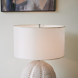 Sux Lampe de Table en Céramique Et Tissu