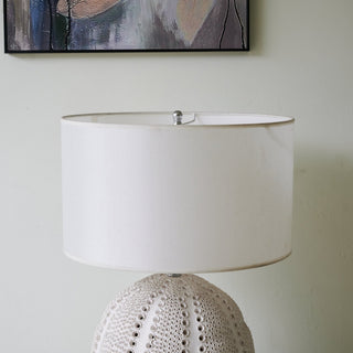 Sux Lampe de Table en Céramique Et Tissu