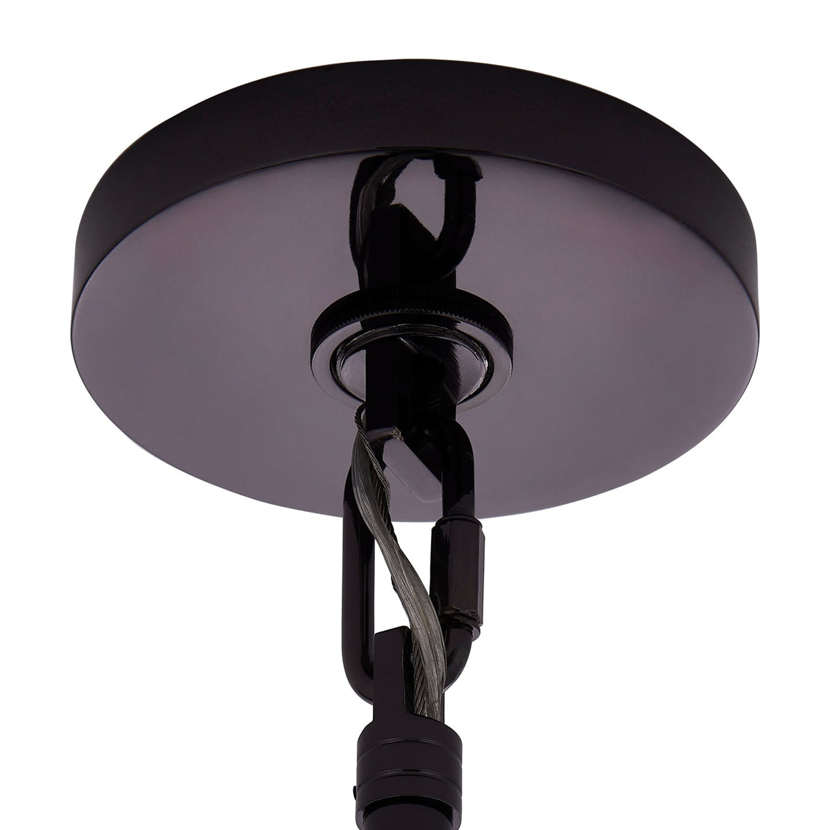 Silviel Lustre Luxueux en Verre et Laiton