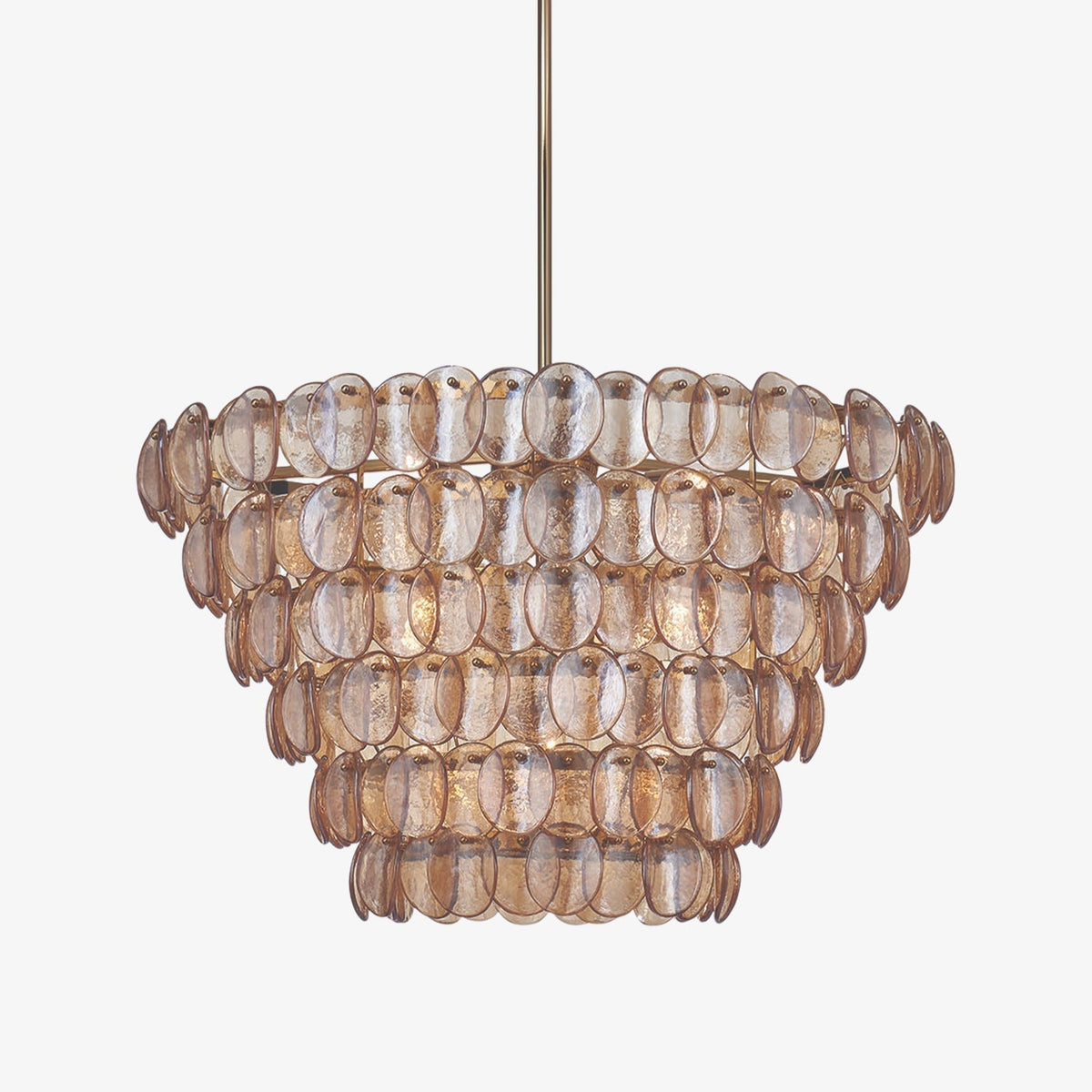 Mavista Lustre Luxueux en Verre et Laiton