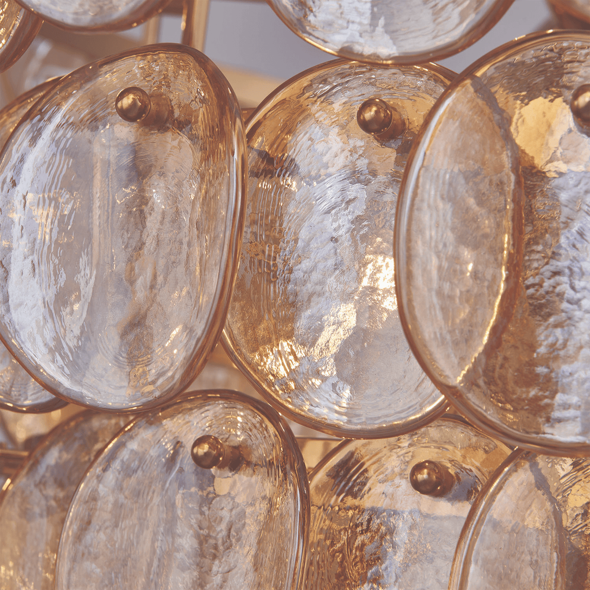 Mavista Lustre Luxueux en Verre et Laiton