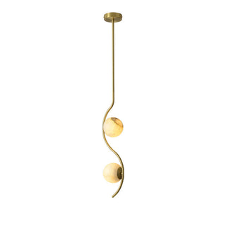 Civenan Suspension Albâtre Courbé Minimaliste Moderne