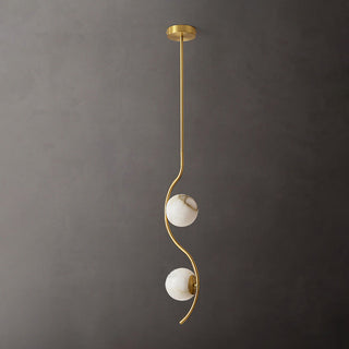 Civenan Suspension Albâtre Courbé Minimaliste Moderne