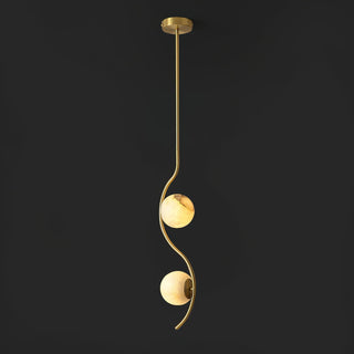 Civenan Suspension Albâtre Courbé Minimaliste Moderne