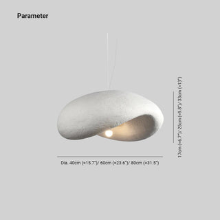 Arel Wabi Sabi Lustre Suspension Moderne Salle à Mange-Luire