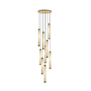 Lira Suspension Cyclindrique en Albâtre-Luire