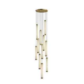 Lira Suspension Cyclindrique en Albâtre-Luire