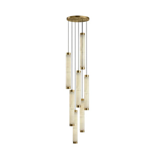 Lira Suspension Cyclindrique en Albâtre-Luire