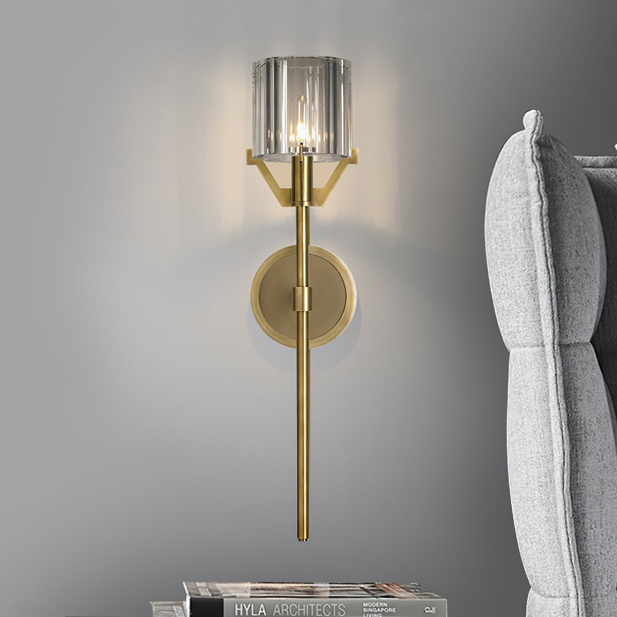 Chad Applique Murale Métal Luxe