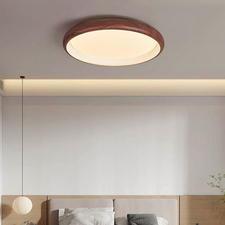 Zesolis Plafonnier Moderne Minimaliste Noyer