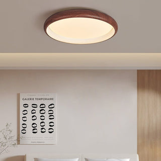 Zesolis Plafonnier Moderne Minimaliste Noyer