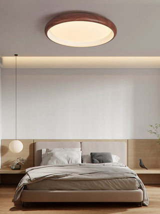Zesolis Plafonnier Moderne Minimaliste Noyer
