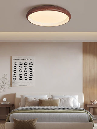 Zesolis Plafonnier Moderne Minimaliste Noyer