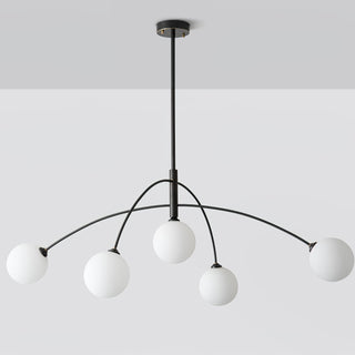 Lustra Lustre Valentina Arc Laiton Élégant