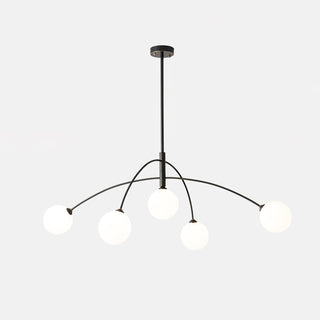 Lustra Lustre Valentina Arc Laiton Élégant