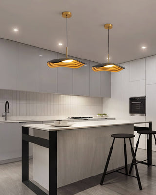 Zynthra Lampe suspendue artistique en résine
