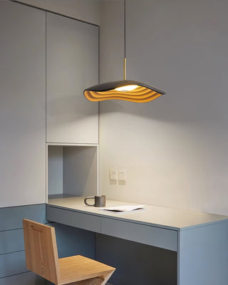 Zynthra Lampe suspendue artistique en résine