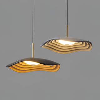 Zynthra Lampe suspendue artistique en résine