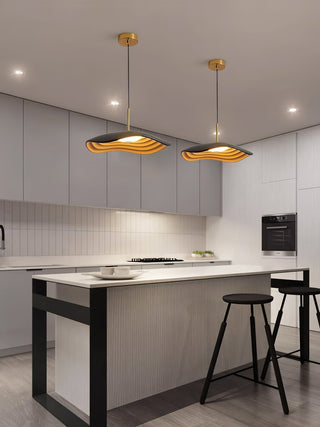 Zynthra Lampe suspendue artistique en résine
