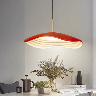 Zynthra Lampe suspendue artistique en résine