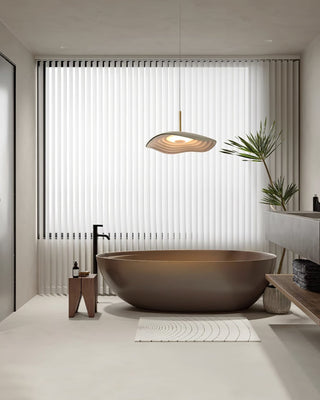 Zynthra Lampe suspendue artistique en résine