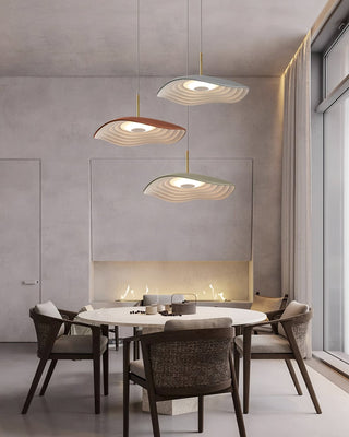 Zynthra Lampe suspendue artistique en résine