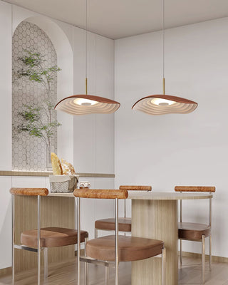 Zynthra Lampe suspendue artistique en résine