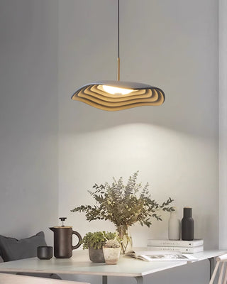 Zynthra Lampe suspendue artistique en résine