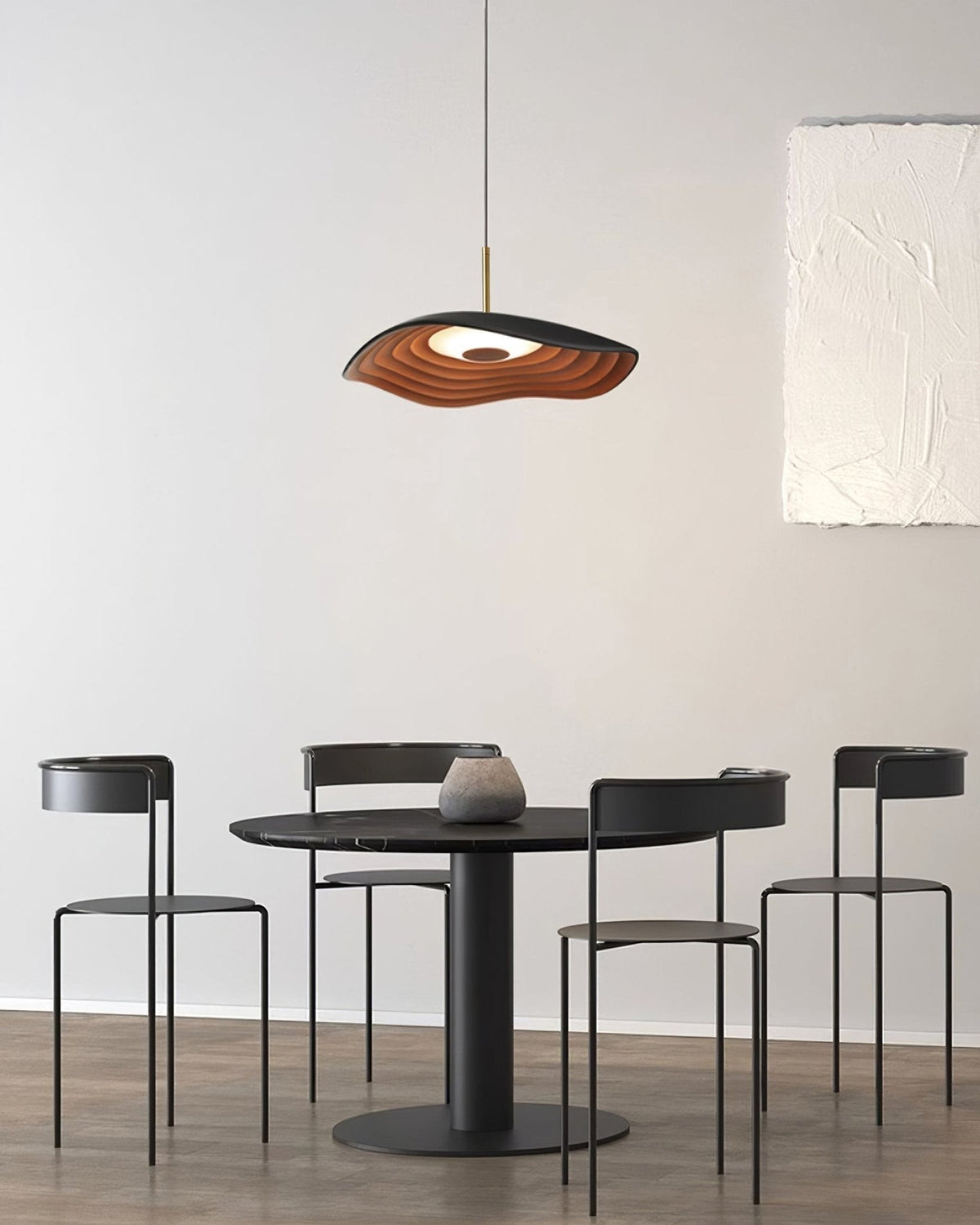 Zynthra Lampe suspendue artistique en résine